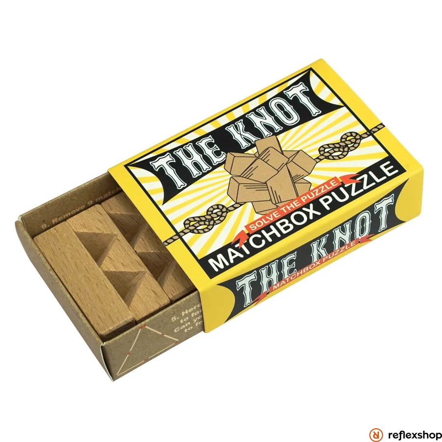 The Knot Matchbox Professor Puzzle ördöglakat