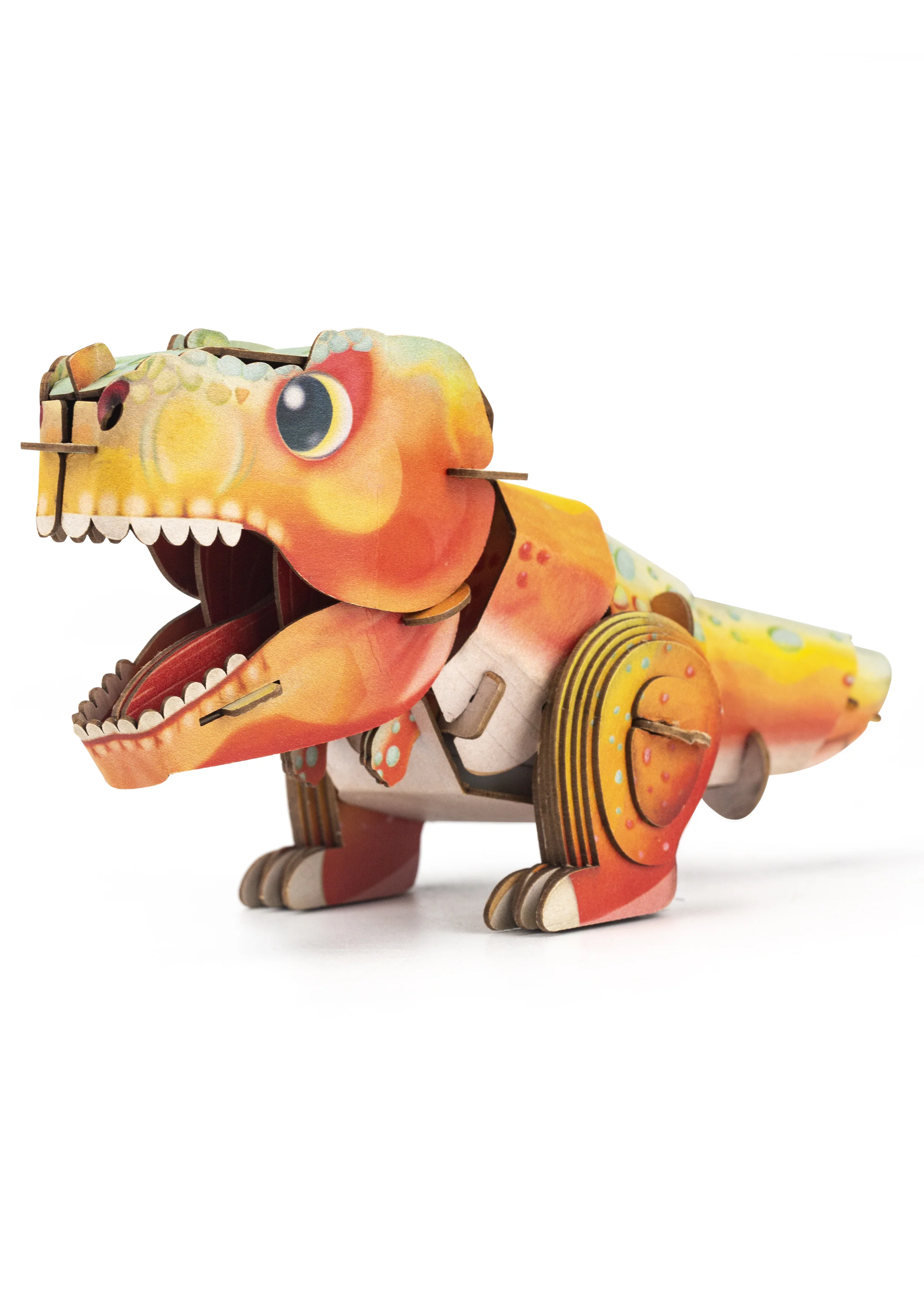 Hangot adó állatos 3D puzzle - T-rex - MierEdu