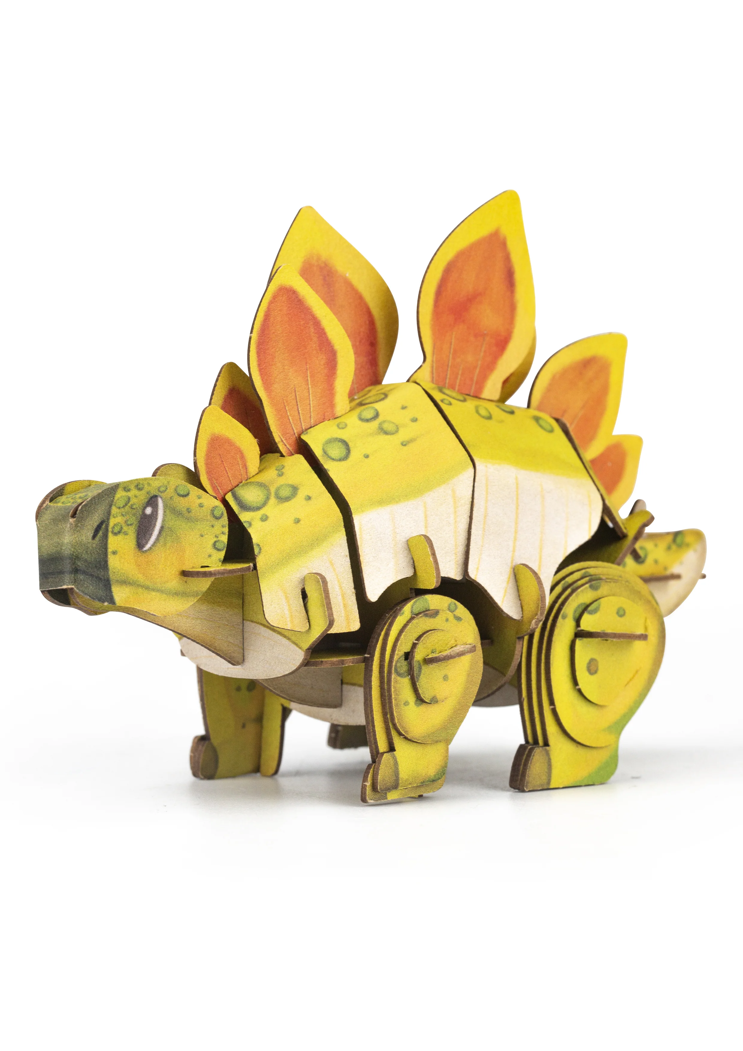 Hangot adó állatos 3D puzzle - stegosaurus - MierEdu