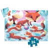 Formadobozos puzzle - Gyömbér a kis róka, 24 db-os - Ginger