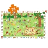 Megfigyeltető puzzle - Kisbarátok a kertben, 35 db-os - Little friends" garden