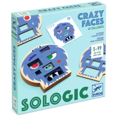 Logikai játék - Szörnyűlködés - Crazy faces