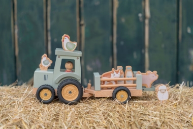 Little Dutch traktor utánfutóval - Little Farm
