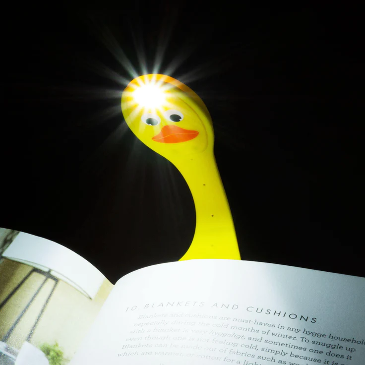 Könyvjelző olvasólámpa - Flexilight Duck