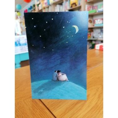 Szimonidesz Hajnalka képeslap - Holdfény