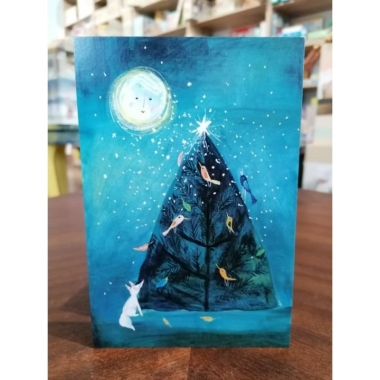 Szimonidesz Hajnalka képeslap - Karácsonyfa
