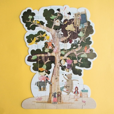 Az én fám – kétoldalas 50 db-os puzzle – My tree puzzle –  Londji