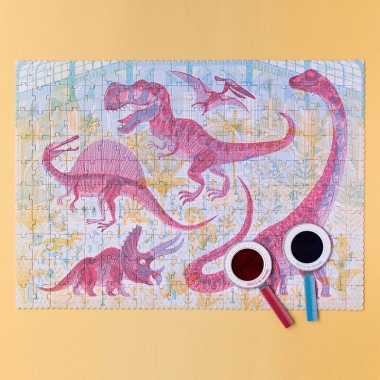 Fedezd fel a dínókat! 200 db-os puzzle – Discover the Dinosaurs – Londji