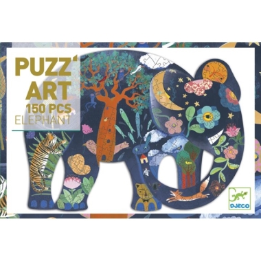 Művész puzzle - Elefánt, 150 db-os