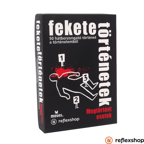 Fekete történetek - Megtörtént esetek kártyajáték