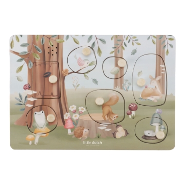 Little Dutch hangos puzzle- forest friends